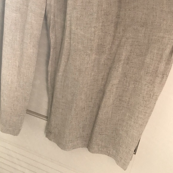 FIRST MONDAY Linen Ankle Pants NWOT! - Picture 3 of 8